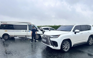 Tạm giữ hình sự tài xế Lexus có dấu hiệu gây rối trật tự công cộng trên cao tốc
