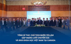 Tổng Bí thư, Chủ tịch nước Tô Lâm gặp Mạng lưới Chuyên gia và Nhà khoa học Việt Nam tại Canada