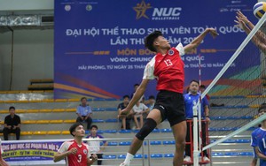 Khởi tranh VCK Bóng chuyền Đại hội Thể thao sinh viên toàn quốc lần VI