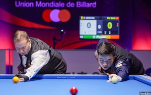 Bao Phương Vinh giành ngôi á quân billiards carom 3 băng thế giới