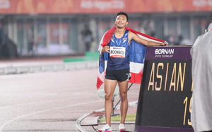 ASIAD 2026: Thần đồng điền kinh Thái Lan giành tiếp HCV 200m, tự phá kỷ lục Đại hội của chính mình