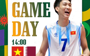 Xem trực tiếp bóng chuyền nam Việt Nam vs Qatar 14h00 hôm nay, ASIAD 2026