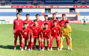 U16 Việt Nam trắng tay trước Kyrgyzstan, khép lại giải giao hữu tại Trung Quốc