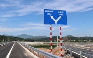 Vận hành nút giao Dung Quất cao tốc Đà Nẵng - Quảng Ngãi sau 8 năm bị bỏ ngỏ