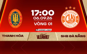 Link xem trực tiếp bóng đá Đông Á Thanh Hóa vs SHB Đà Nẵng 17h00 hôm nay, V-League 2026/27