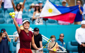 Sao quần vợt Philippines đứng trước cơ hội lịch sử ở ASIAD 2026