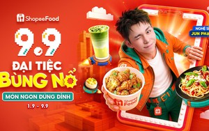 "Sạc" năng lượng cho tháng 9 đầy hứng khởi với ShopeeFood 9.9
