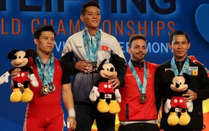 Thạch Kim Tuấn xuất thần giành 3 HCV giải cử tạ thế giới