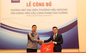 Mizuno tiếp sức cho Cao Cường dự Olympic 2020