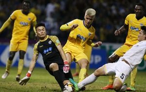 Video clip highlight bàn thắng FLC Thanh Hóa 2-0 Long An: Tiến Dũng giữ sạch lưới