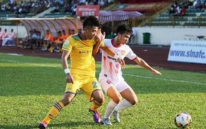 Video clip bàn thắng SLNA 0-1 Nam Định: Thầy trò HLV Văn Sỹ giành chiến thắng đầu tay