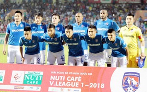 Video clip SLNA 1-0 Hải Phòng: Xuân Toàn ngẫu hứng đánh bại Văn Lâm
