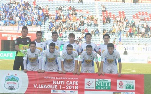 Video clip highlight bàn thắng HAGL 2-4 S.Khánh Hòa: Hàng thủ đá như đùa