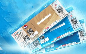 Vé xem U23 Việt Nam đá giải tứ hùng gắn chíp bảo mật hiện đại nhất Việt Nam