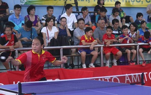 Giải bóng bàn học sinh thành phố Hà Nội mở rộng - Cúp Báo Thể thao & Văn hóa 2018: Ươm mầm tài năng