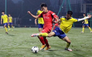 U22 Việt Nam đại thắng U21 Nam Định trước ngày xả trại