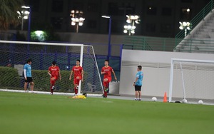 Duy Mạnh, Đình Trọng và Minh Vương tập riêng ở Dubai