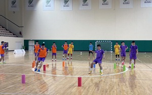 Tuyển futsal Việt Nam sẵn sàng cho trận play-off tranh vé dự World Cup