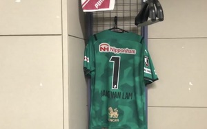 Văn Lâm dự bị cho thủ môn tuyển Hàn Quốc