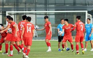 Tuyển Việt Nam hội quân chờ đấu Nhật Bản và Saudi Arabia
