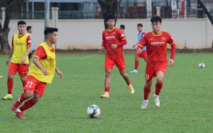 U23 Việt Nam hứng khởi tập buổi đầu tại Campuchia