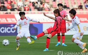 Tuyển nữ Việt Nam thua trắng Hàn Quốc