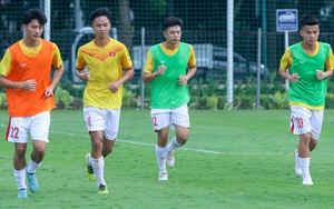 HLV Đinh Thế Nam nhắc U19 Việt Nam về tinh thần tập luyện