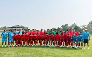 U16 Việt Nam hào hứng tập buổi đầu tiên tại Indonesia