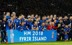 Iceland lại gây sốt khi trở thành quốc gia nhỏ nhất từng dự World Cup