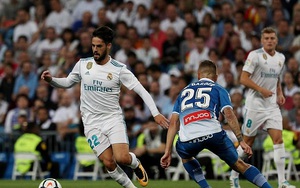 Video clip highlights bàn thắng trận Real Madrid 2-0 Espanyol