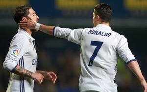 Ronaldo và Ramos khẩu chiến khiến nội bộ Real căng thẳng