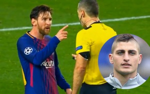 Verratti: ‘Messi sẽ không bị đuổi nếu phản ứng với trọng tài như tôi’