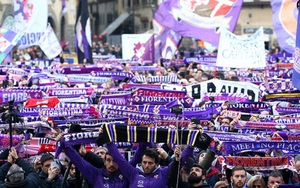 XÚC ĐỘNG: Biển người tiễn đưa đội trưởng Davide Astori