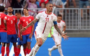 Costa Rica 0-1 Serbia: Kolarov đá phạt đẹp mắt, Serbia có chiến thắng đầu tay