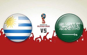 TRỰC TIẾP Uruguay vs Saudi Arabia (22h00 ngày 20/6)