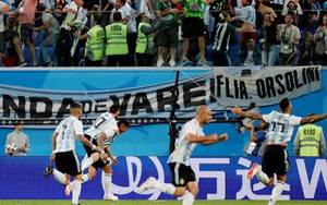 Messi và Rojo ghi bàn đưa Argentina thoát hiểm kịch tính, gặp Pháp ở vòng 1/8