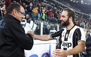 Higuain có thể hưởng lợi từ hệ thống của Sarri tại Chelsea