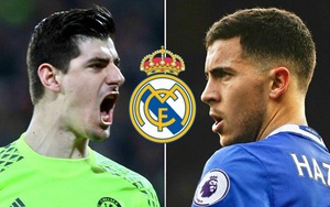 CHUYỂN NHƯỢNG 19/7: Real chi 300 triệu euro mua Hazard và Courtois. M.U gặp khó vụ Thiago