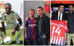 Chuyển nhượng La Liga: Barcelona, Real Madrid, Atletico Madrid