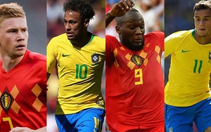 Link xem trực tiếp Brazil vs Bỉ (01h, 7/7), tứ kết World Cup 2018