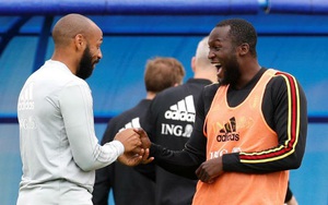 (VTV3 trực tiếp) Bỉ: Henry chỉ Lukaku cách ghi bàn vào lưới Pháp