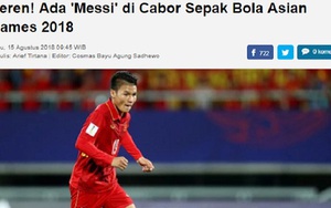 Báo Indonesia gọi Quang Hải là ‘Messi của ASIAD’