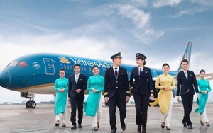 Chuyên cơ Airbus A321 của Vietnam Airlines đón Đoàn Thể thao Việt Nam và đội tuyển U23