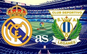 Link xem TRỰC TIẾP Real Madrid vs Leganes (1h45, 2/9)