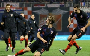 UEFA Nations League: Croatia hạ Tây Ban Nha 3-2 đầy kịch tính