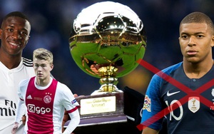 Cộng đồng mạng sốc khi Mbappe không lọt vào top 5 Cậu bé Vàng