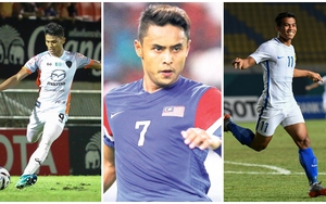 Đây là 3 cầu thủ Malaysia sẽ là mối nguy hiểm cho Việt Nam tại AFF Cup 2018