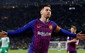 VIDEO Betis 1-4 Barca: Messi lập hat-trick, khiến CĐV đối thủ phải hát vang tên anh