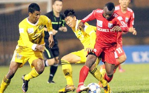 SLNA hạ Bình Dương 2-1, Hà Đức Chinh giữ lại 1 điểm cho SHB Đà Nẵng trước Quảng Nam