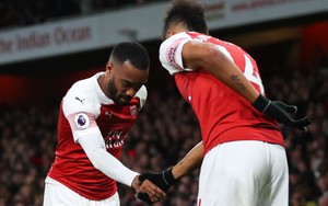Phát sốt với pha phối hợp tuyệt đẹp theo phong cách Arsenal của Lacazette và Aubameyang
